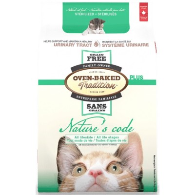 Oven-Baked Chat Nature's Code Soins Urinaires 10 lb