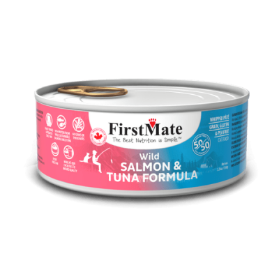 Firstmate Conserve chat Saumon & Thon 156g