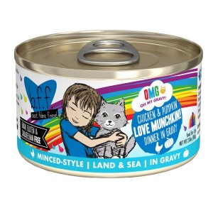 OMG Oh My Gravy Poulet & Citrouille Sans Grains (paquet 12 conserves de 2.8oz)