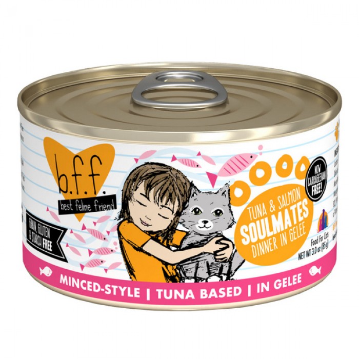 Conserve Chat BFF thon et saumon 85g Conserve Chat BFF thon et saumon 85g