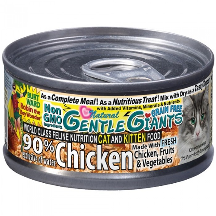 Conserve Gentle Giants Chat au Poulet 3 oz Conserve Gentle Giants Chat au Poulet 3 oz