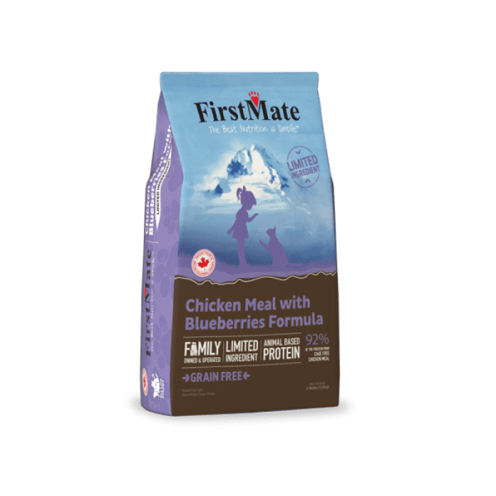 FirstMate Chat Poulet & Bleuet Sans Grains 1.8 kg FirstMate Chat Poulet & Bleuet Sans Grains 1.8 kg