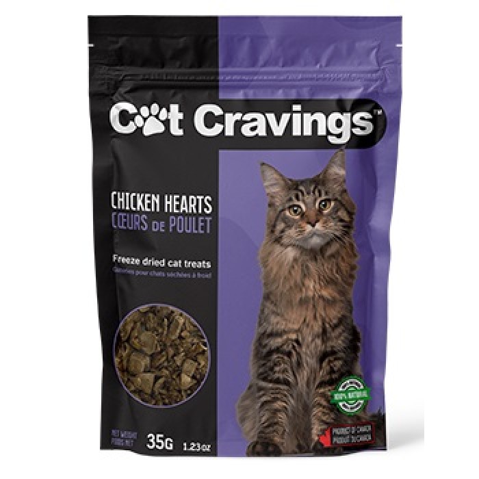 Cat Craving Coeurs de poulet Lyophilisés 35 g Cat Craving Coeurs de poulet Lyophilisés 35 g