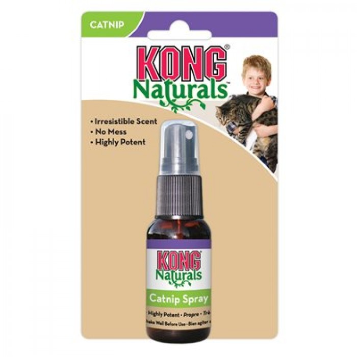 KONG Herbe à chat Naturelle Spray 1oz KONG Herbe à chat Naturelle Spray 1oz