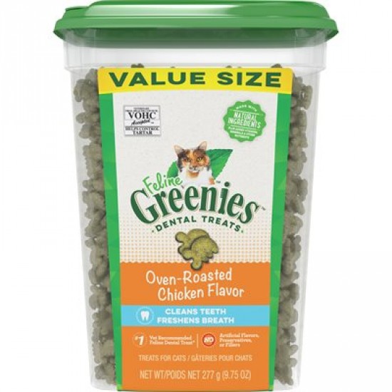 Féline Greenies Dentaire poulet 277 g (VALUE)