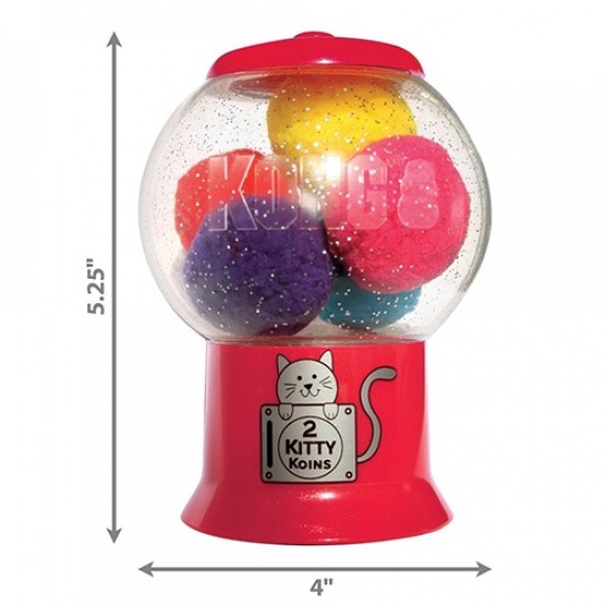 Kong Diffuseur Jouet Herbe a chat  (Pom Pom inclus)     