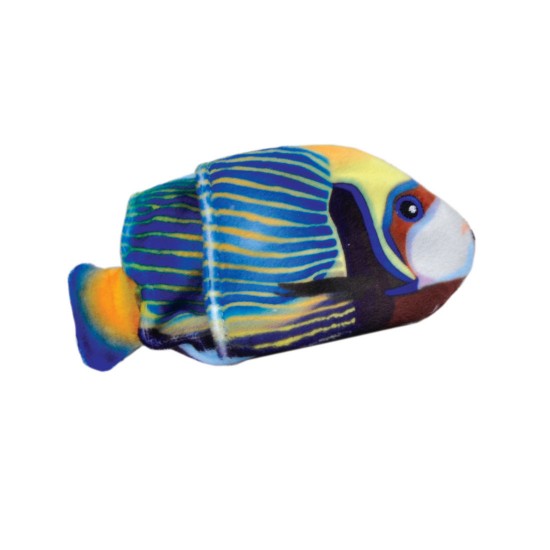 Turbo jouet poisson herbe a chat  rechargeable