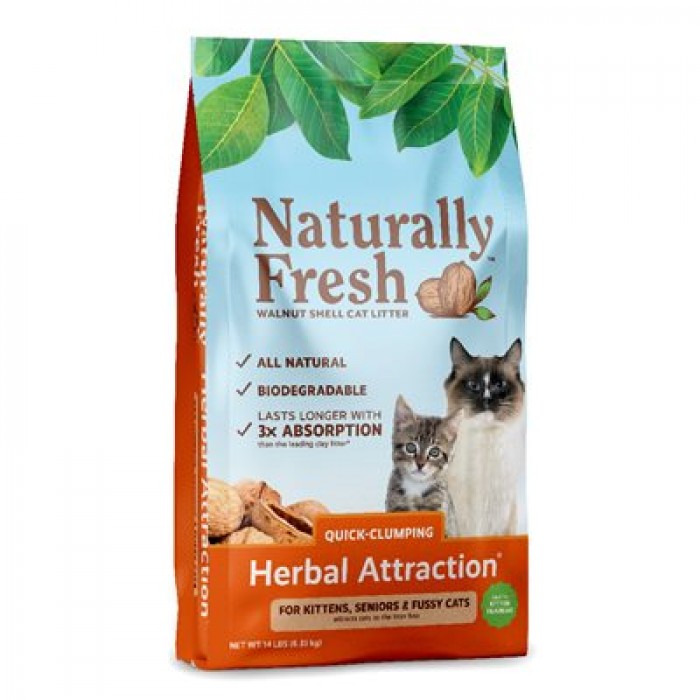 Litière Eco-Shell Naturally Fresh agglomérante attraction 14 lb Litière Eco-Shell Naturally Fresh agglomérante attraction 14 lb