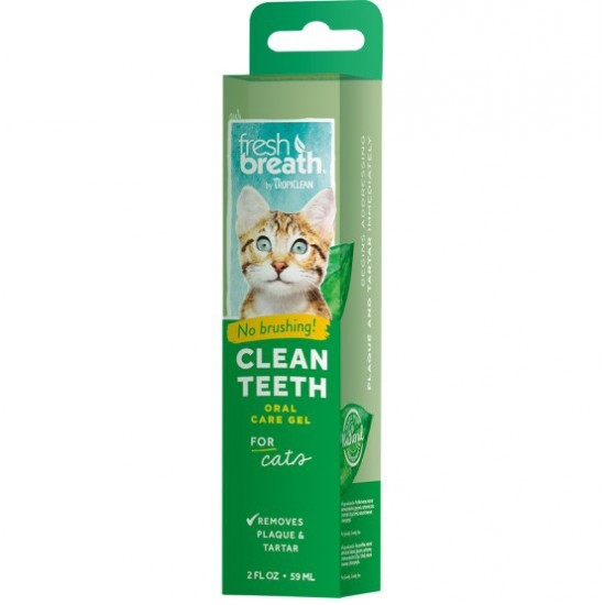 Fresh Breath Gel dentaire chat 59 ml   