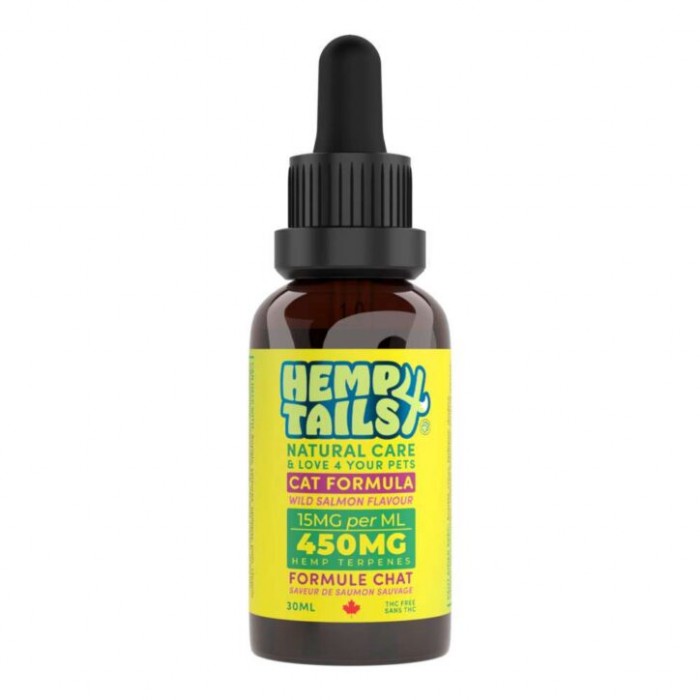 HEMP 4 PAWS Huile Chanvre Chat Saumon
