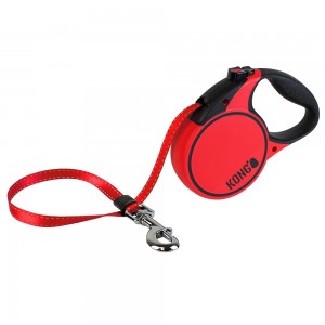 Kong Laisse rétractable Rouge L 