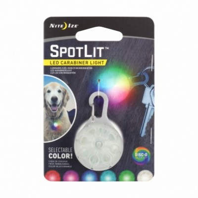 NITE IZE Spotlit Lumière LED Multicolore  pour collier