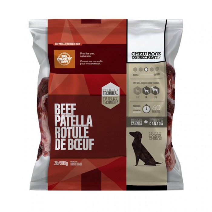 Big Country Raw Os Rotule de Boeuf 2lb Big Country Raw Os Rotule de Boeuf 2lb