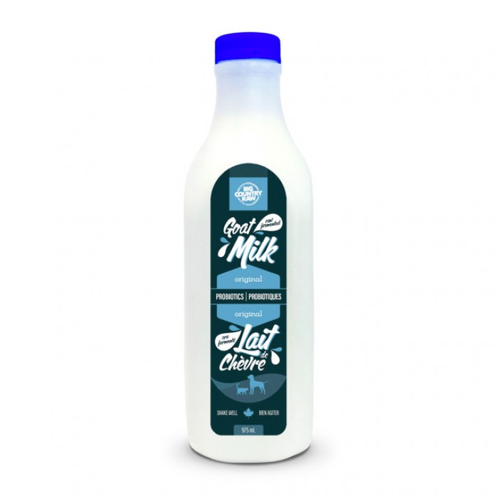 Big Country Raw Lait de Chèvre 975 ml Big Country Raw Lait de Chèvre 975 ml