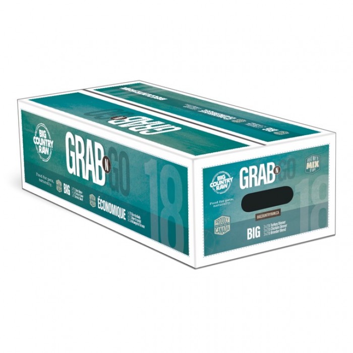 Big Country Raw Grab'N G0 Big 18 lbs Big Country Raw Grab'N G0 Big 18 lbs