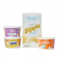 Big Country Raw Yaourt Glace Chèvre Erable / Maple 300ml Big Country Raw Yaourt Glace Chèvre Erable / Maple 300ml