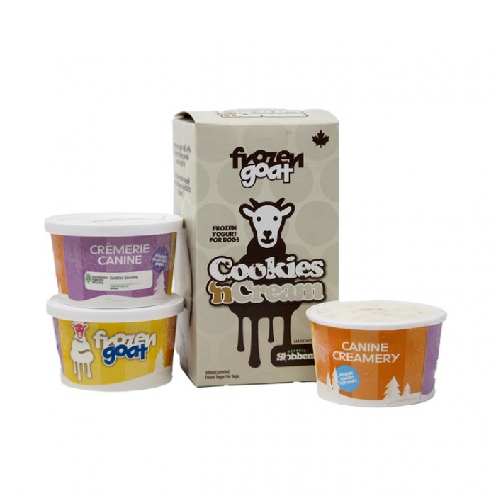 Big Country Raw Yaourt Glace Chèvre Biscuit & Crème 300 ml Big Country Raw Yaourt Glace Chèvre Biscuit & Crème 300 ml