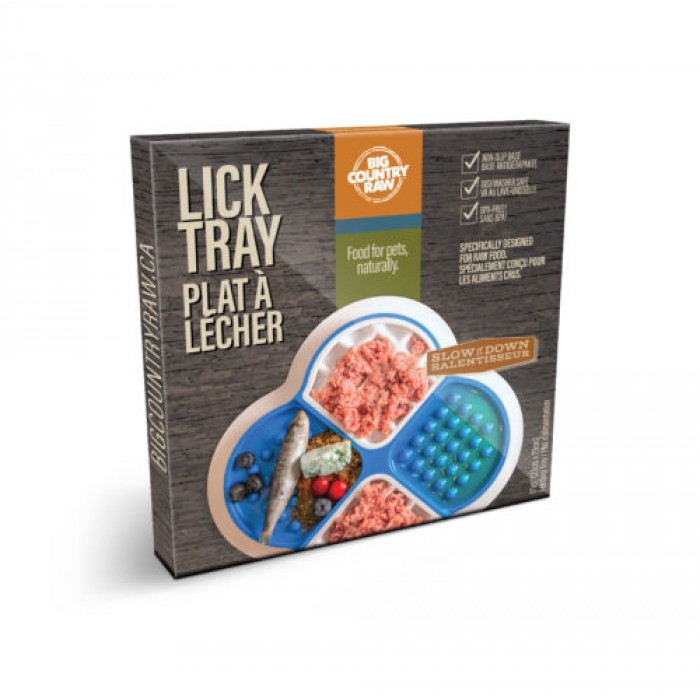 Plateau a Lecher BCR - Lick Tray Bleu & Blanc Plateau a Lecher BCR - Lick Tray Bleu & Blanc