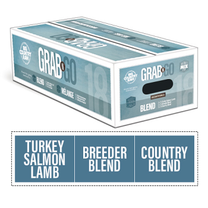 Big Country Raw Grab N Go Blend / Mélangé 18 lbs Big Country Raw Grab N Go Blend / Mélangé 18 lbs