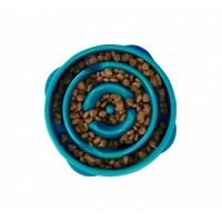 Outward Hound Bol ralentissement mini Teal 2 tasses Outward Hound Bol ralentissement mini Teal 2 tasses