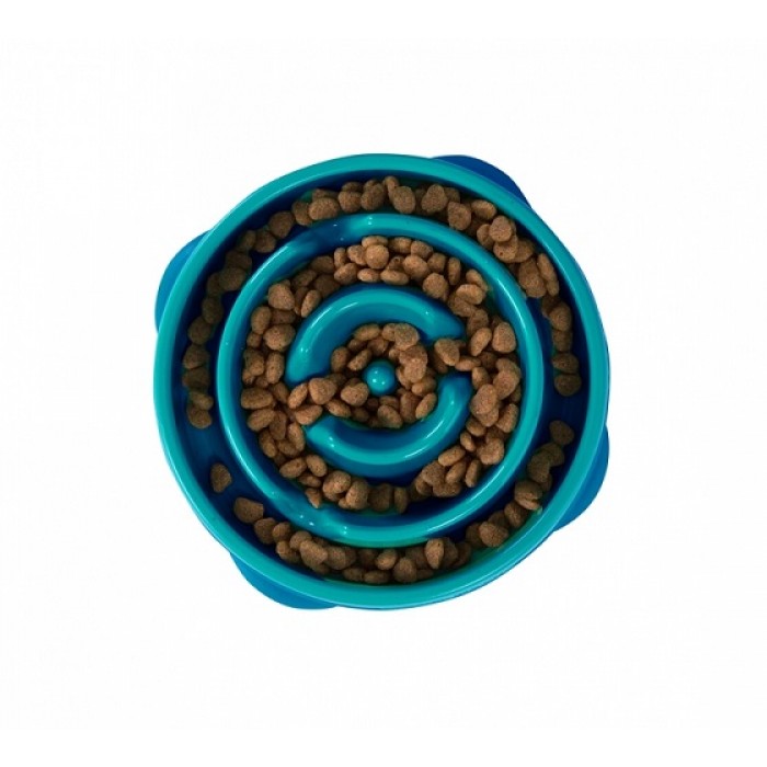 Outward Hound Bol ralentissement mini Teal 2 tasses Outward Hound Bol ralentissement mini Teal 2 tasses
