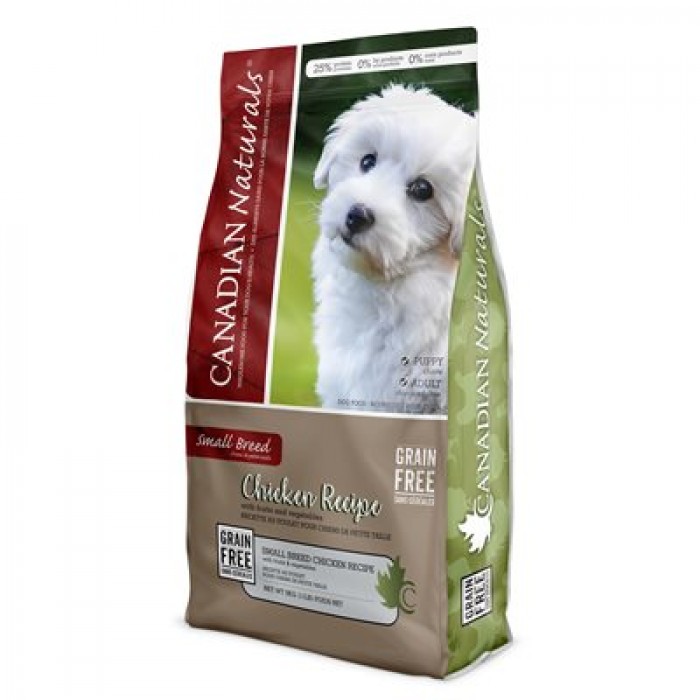 Canadian Naturals Chien Petites Races Sans Grains 2.27 kg / 5 lbs Canadian Naturals Chien Petites Races Sans Grains 2.27 kg / 5 lbs
