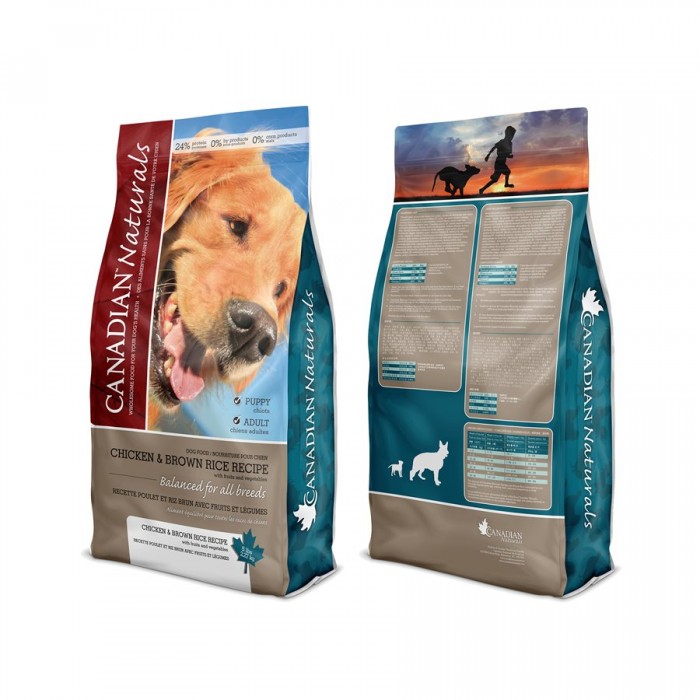 Canadian Naturals Chien Poulet & Riz Brun 2.27 kg / 5 lbs Canadian Naturals Chien Poulet & Riz Brun 2.27 kg / 5 lbs