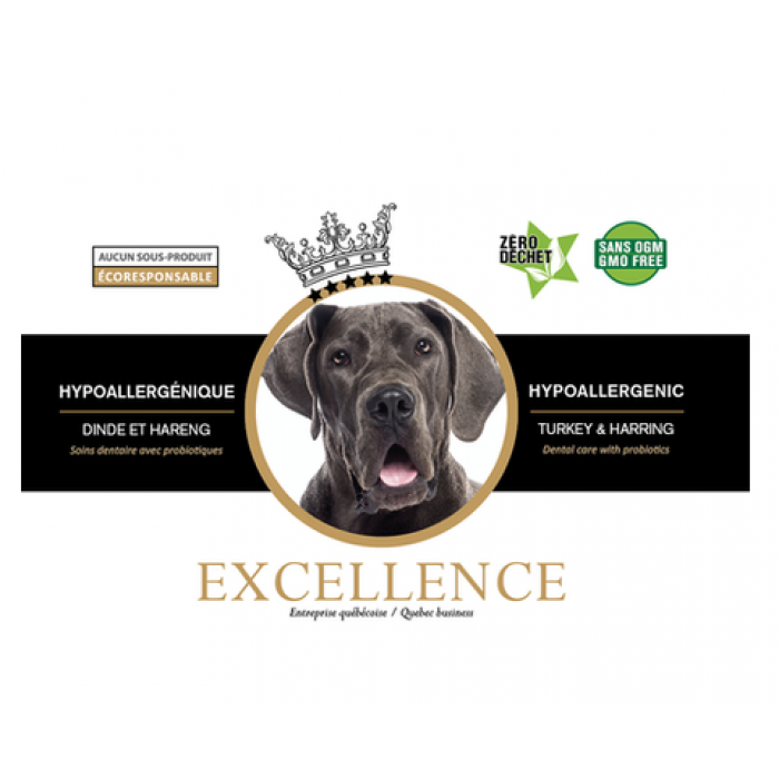 EXCELLENCE Chien Hypoallergénique / Dentaire 15 kg EXCELLENCE Chien Hypoallergénique / Dentaire 15 kg