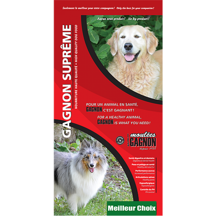 Gagnon Suprême Chien Meilleur Choix 6 kg / 13.2 lbs Gagnon Suprême Chien Meilleur Choix 6 kg / 13.2 lbs