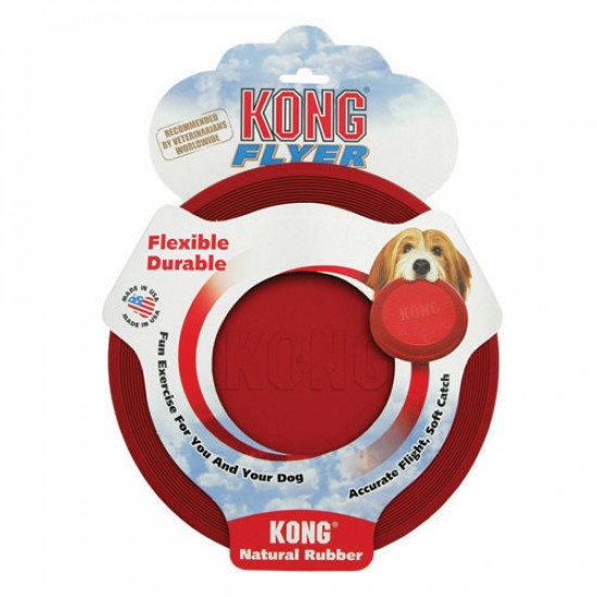 Kong Frisbee Classic Rouge 
