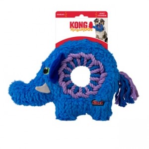 KONG Jouet Ringaroos Elephant Medium