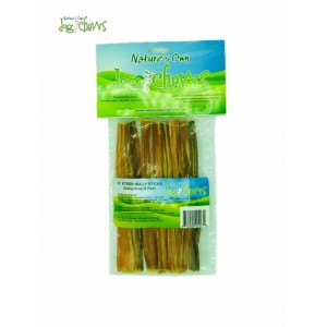 Nature's Own Steer Bully Stick 6" Paquet de 8 Nature's Own Steer Bully Stick 6" Paquet de 8