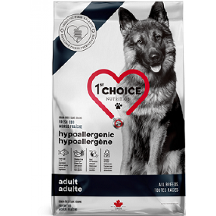1st Choice Chien Hypoallergene Morue 2kg