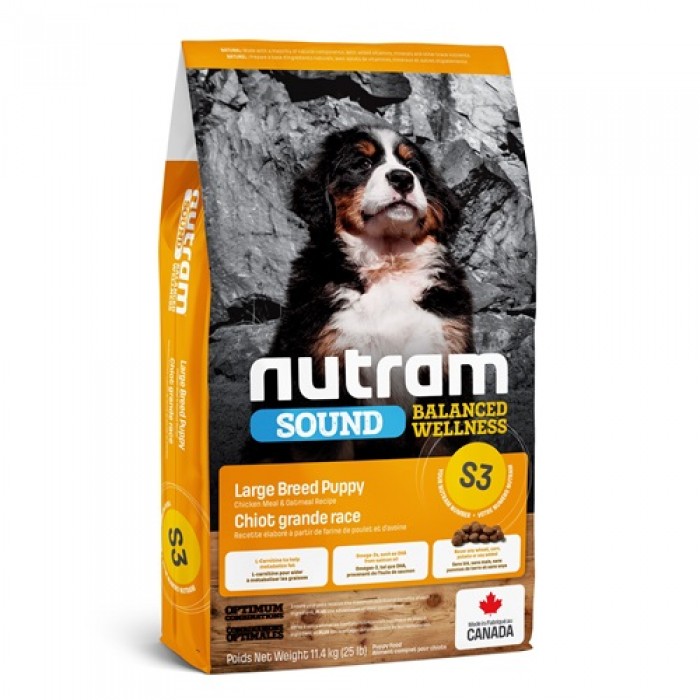 NUTRAM (S-3) Chiot Grande Race 11.4kg NUTRAM (S-3) Chiot Grande Race 11.4kg