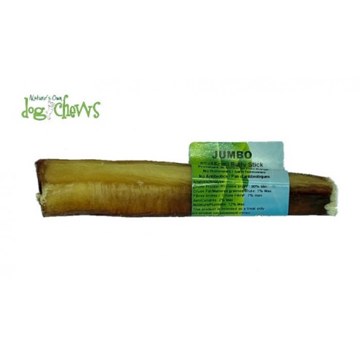 Nature's Own OdourFree Bully JUMBO 6" Nature's Own OdourFree Bully JUMBO 6"