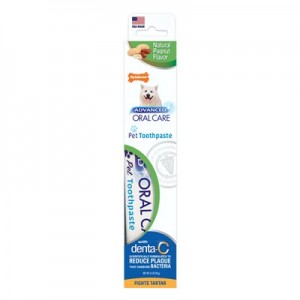 Nylabone Pate a dent chien denta-C Beurre d'Arachide 70g Nylabone Pate a dent chien denta-C Beurre d'Arachide 70g