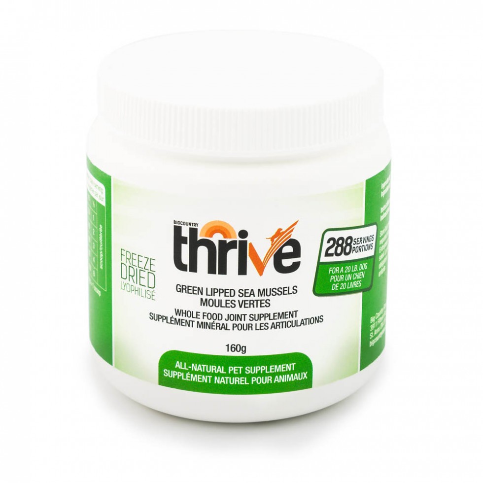 THRIVE Supplement Moules Vertes 160g