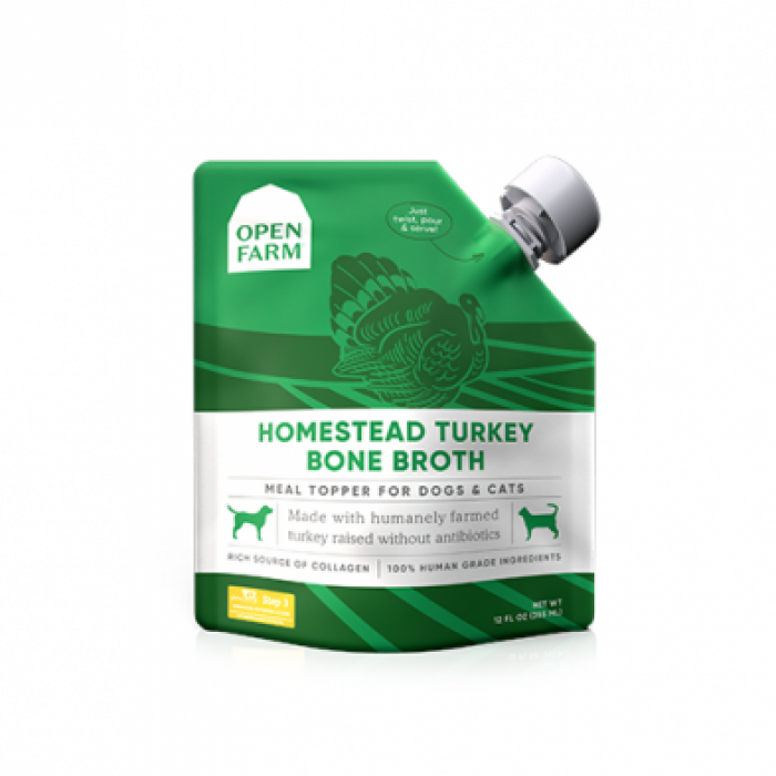 Open Farm Bouillon de Dinde / Meal Topper 12 oz Open Farm Bouillon de Dinde / Meal Topper 12 oz