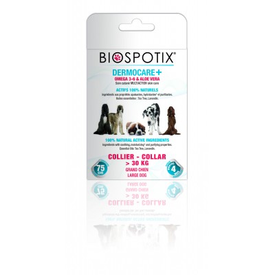 Biogance Biospotix Dermacare + Collier Moyen-Grand chien (20 lbs et plus)