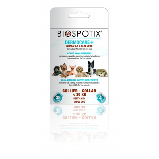 Biogance Biospotix Dermacare + Collier petit chien ( jusqu'a 20 lbs)