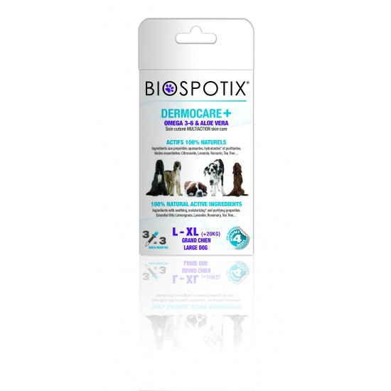 Biogance Biospotix Dermacare + gouttes Grand chien ( de + 44 lbs)
