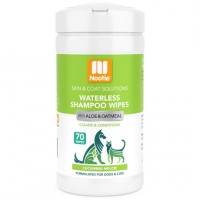 NOOTIE Lingettes shampoing pour chiens et chats 70/pq 