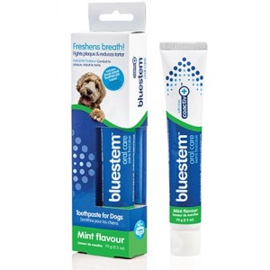 BLUESTEM Pate a Dent Chien saveur vanille 70gr BLUESTEM Pate a Dent Chien saveur vanille 70gr