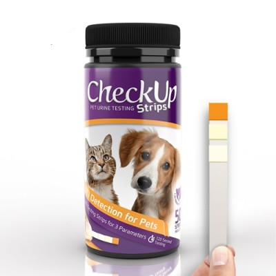 CHECK UP Bandelettes détection urinaire (pour chiens & chats)