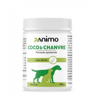ZANIMO Huile de Coco - Chanvre 225 g ZANIMO Huile de Coco - Chanvre 225 g