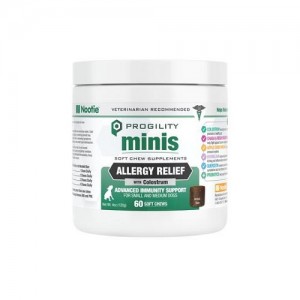 PROGILITY Supplément Allergies Saisonnières Mini (60 gâteries) PROGILITY Supplément Allergies Saisonnières Mini (60 gâteries)