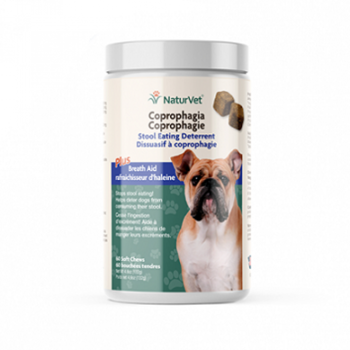 NATURVET Coprophagie 60 gateries NATURVET Coprophagie 60 gateries