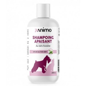 ZANIMO Shampoing Apaisant au lait d'avoine - Thé vert 250ml ZANIMO Shampoing Apaisant au lait d'avoine - Thé vert 250ml