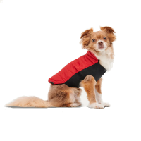 GOO-EEZ MANTEAU A COL ROUGE /NOIR M