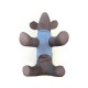 DOGGIE-Q Chandail Mock Bleu 14"